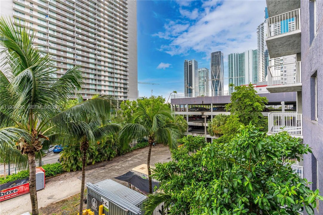 view from the unit balcony