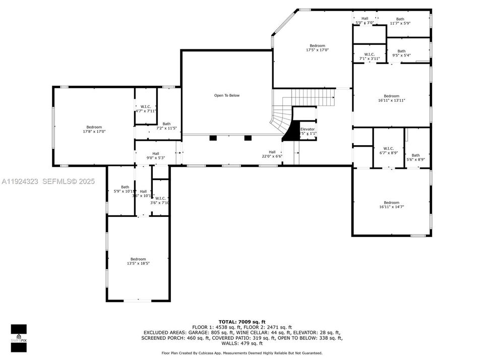 For Sale: $4,100,000 (6 beds, 7 baths, 8508 Square Feet)