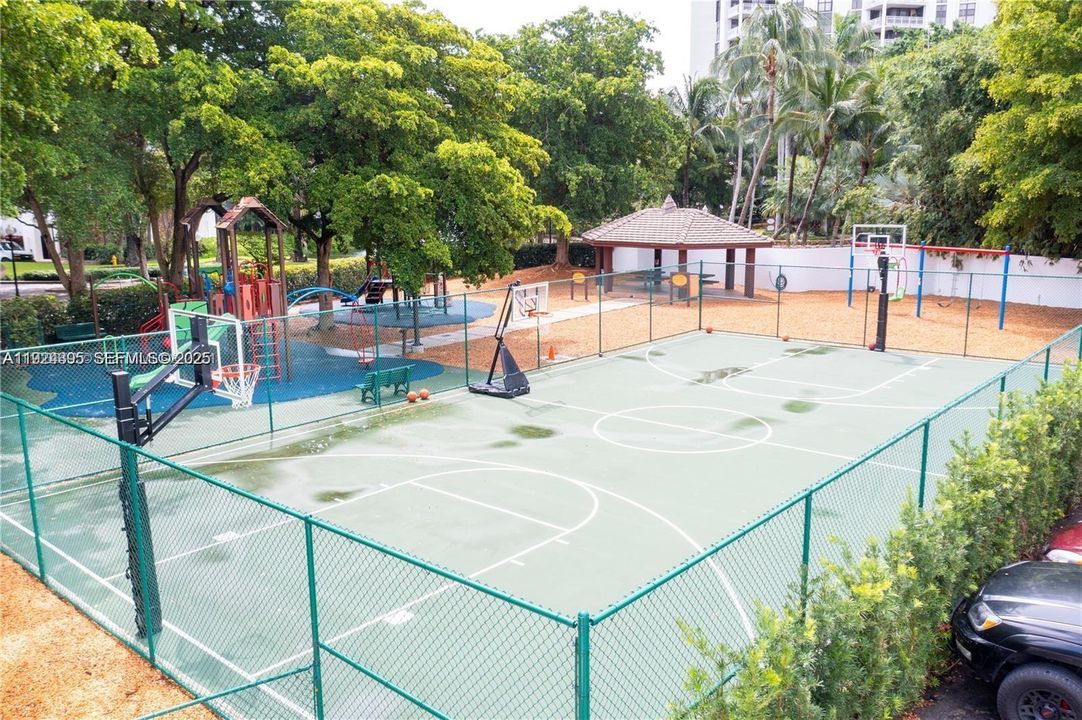 Outdoor Basketball court