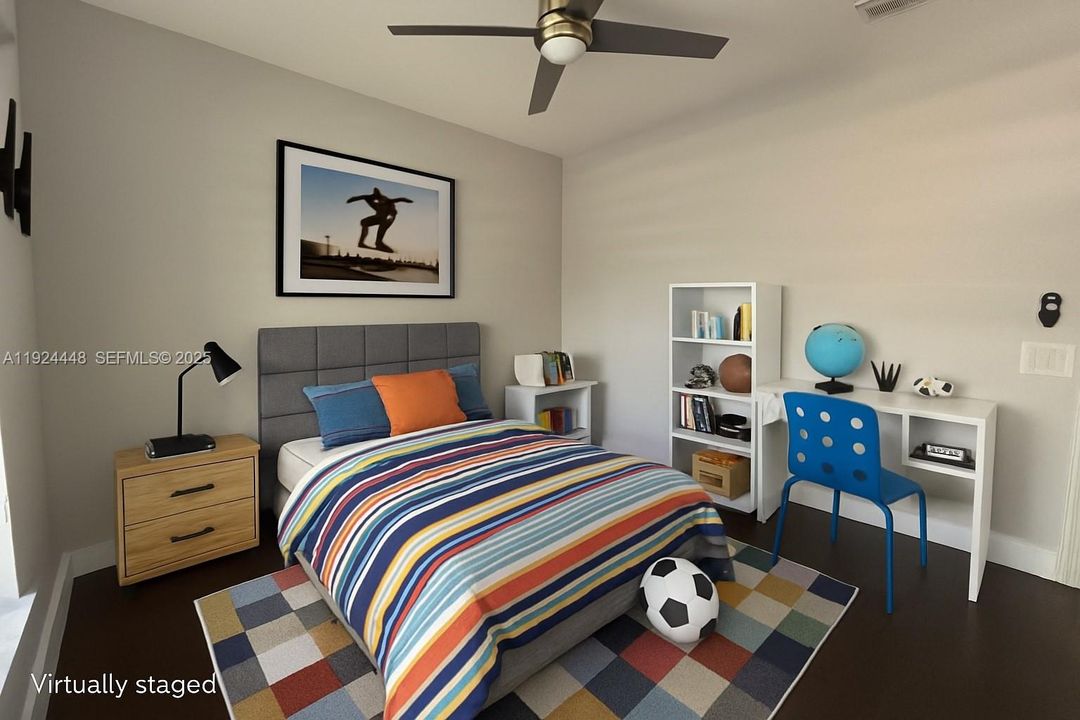 3rd Bedroom Virtually Staged