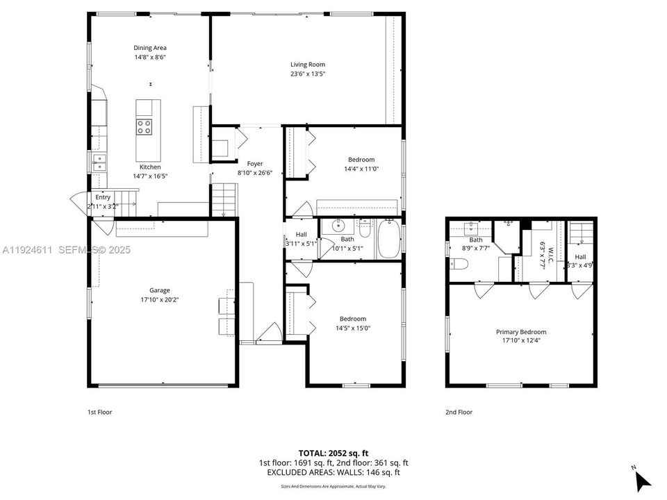For Sale: $1,749,000 (3 beds, 2 baths, 1880 Square Feet)