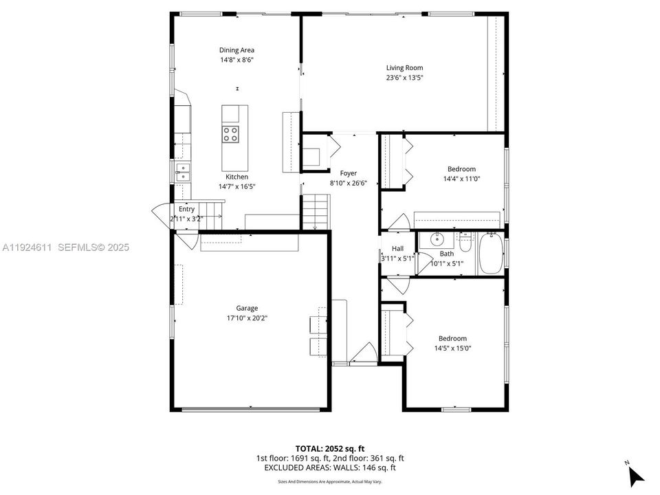 For Sale: $1,749,000 (3 beds, 2 baths, 1880 Square Feet)