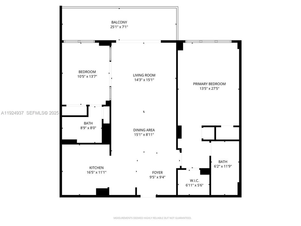 For Sale: $1,625,000 (2 beds, 2 baths, 1388 Square Feet)