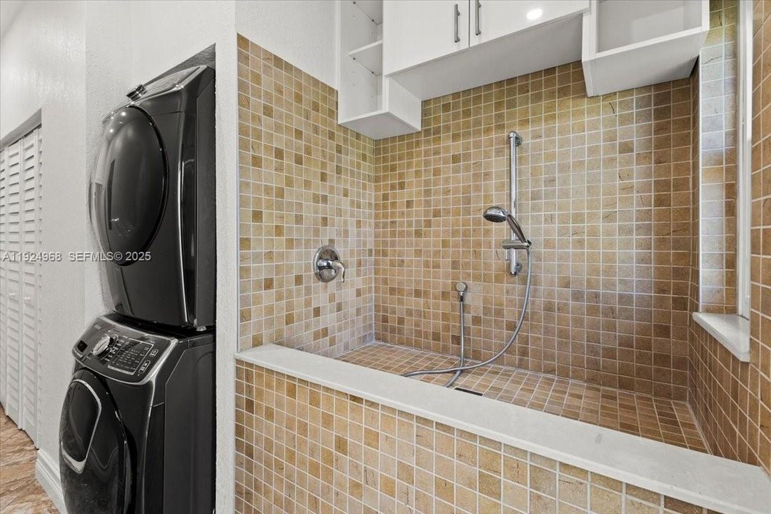 Pet spa and laundry room