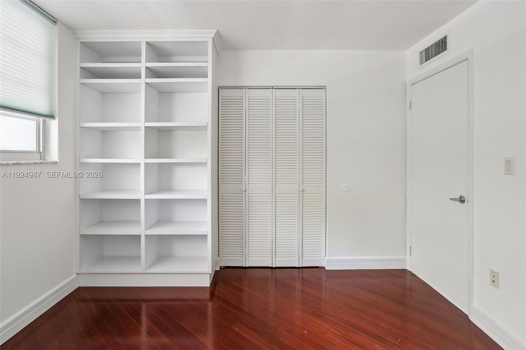 Second Bedroom with Fit in Bookcase
