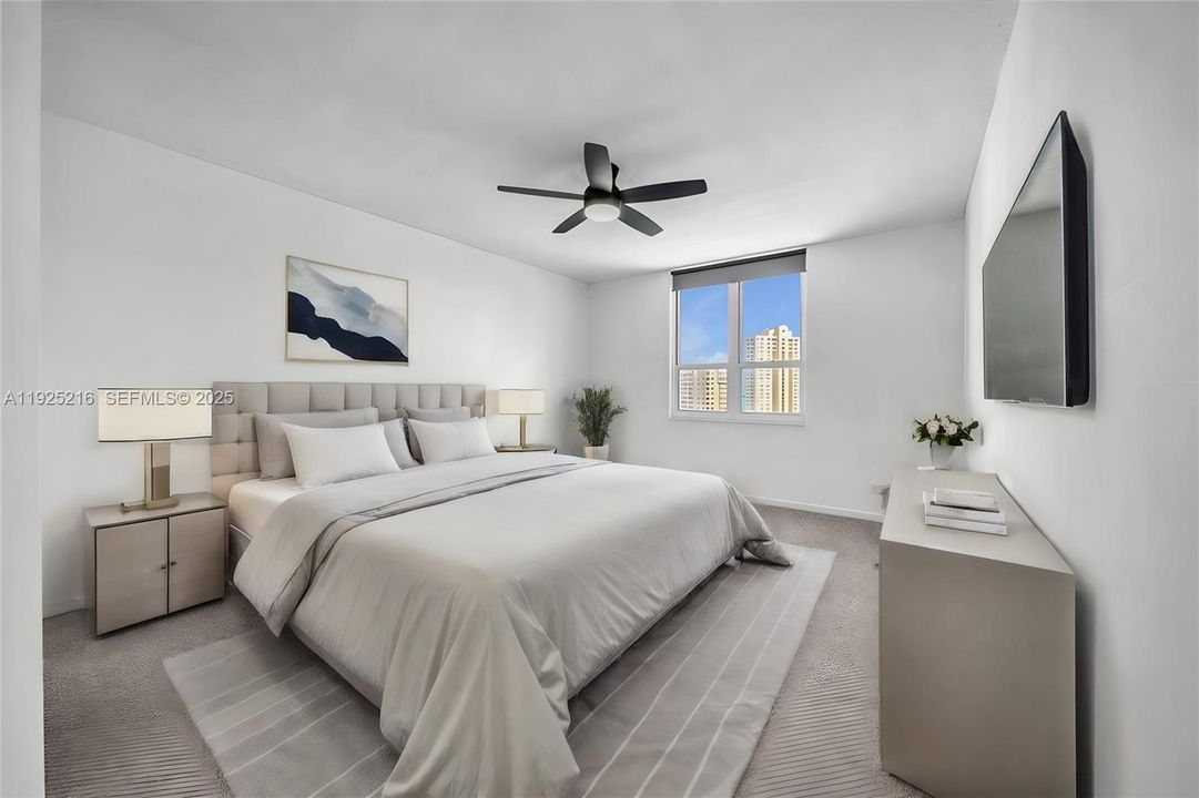 Your dream master bedroom! Virtual staging!