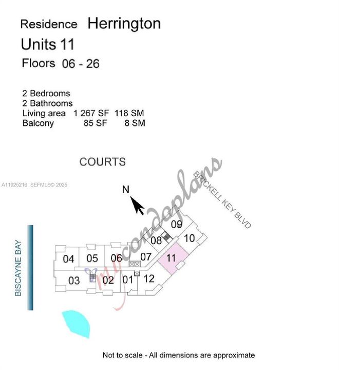 For Rent: $5,000 (2 beds, 2 baths, 1267 Square Feet)