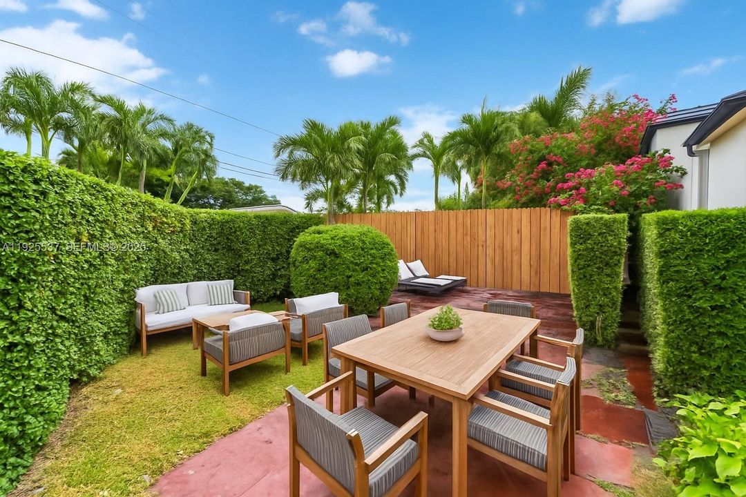 Beautiful patio, perfect for relaxing and entertaining