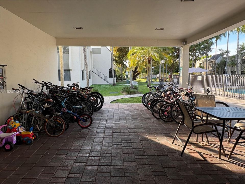 Bicycle storage