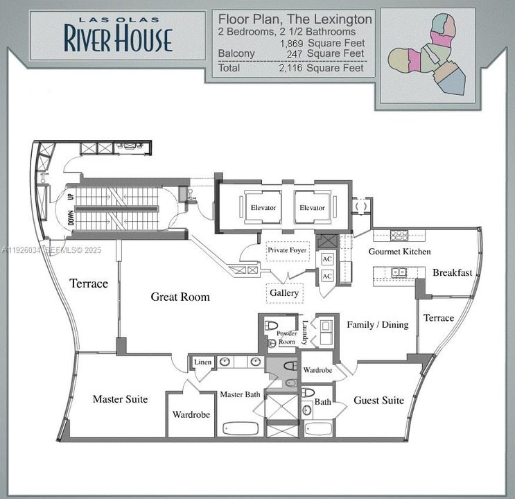 En Renta: $6,750 (2 camas, 2 baños, 1869 Pies cuadrados)