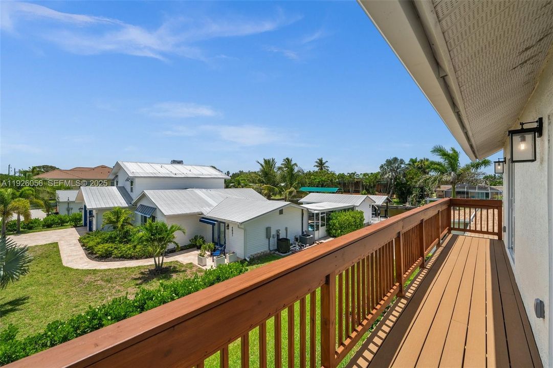 Balcony for 2nd and 3rd bedrooms