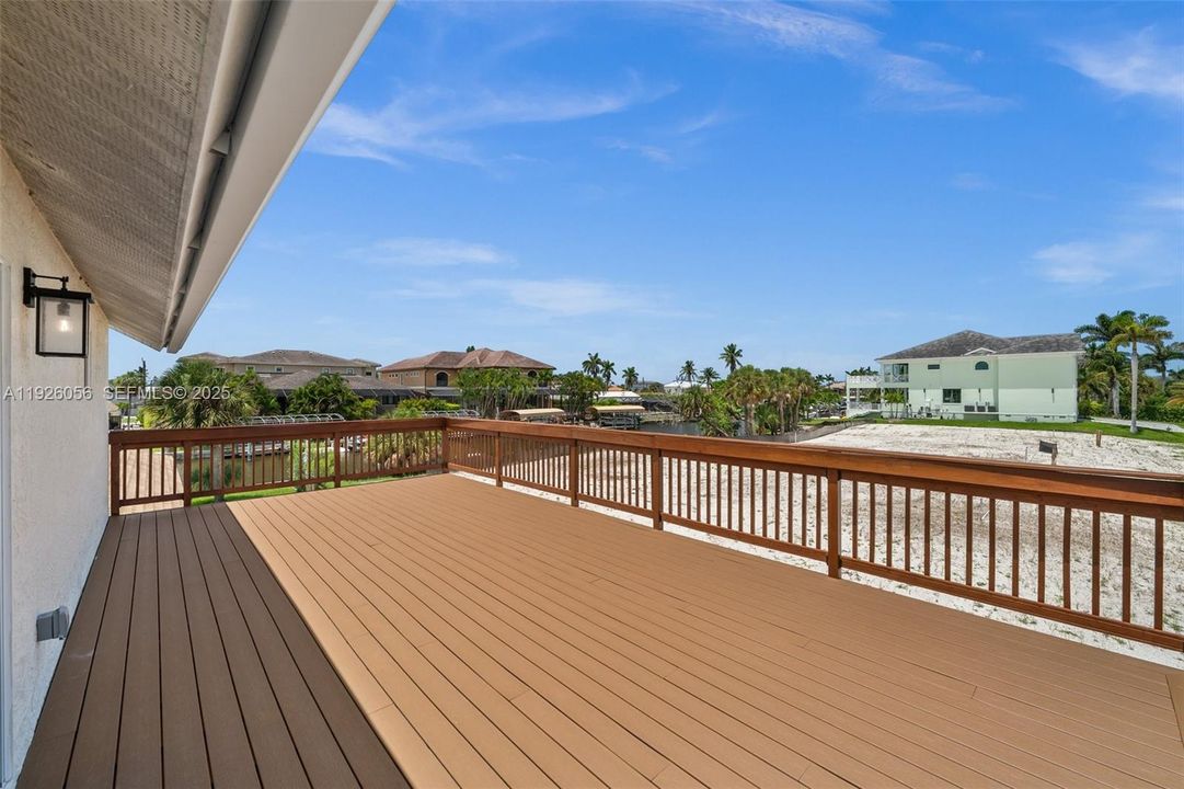 Balcony off Primary Bedroom with amazing views