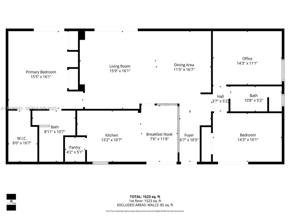 На продажу: $585,000 (2 спален, 2 ванн, 1624 Квадратных фут)
