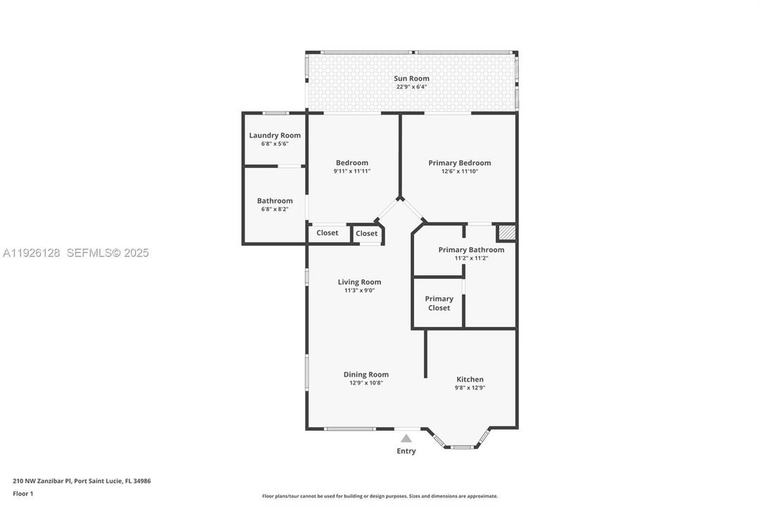 В аренду: $1,900 (2 спален, 2 ванн, 1037 Квадратных фут)