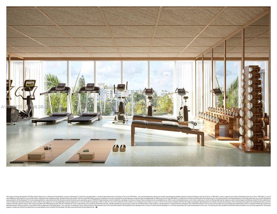 Private Residence Only Gym plus owners at The Well will also have access to the 13,000 square foot luxury spa at The Well!