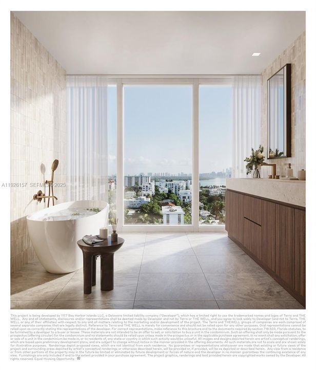 Sample bathroom of a Well residence