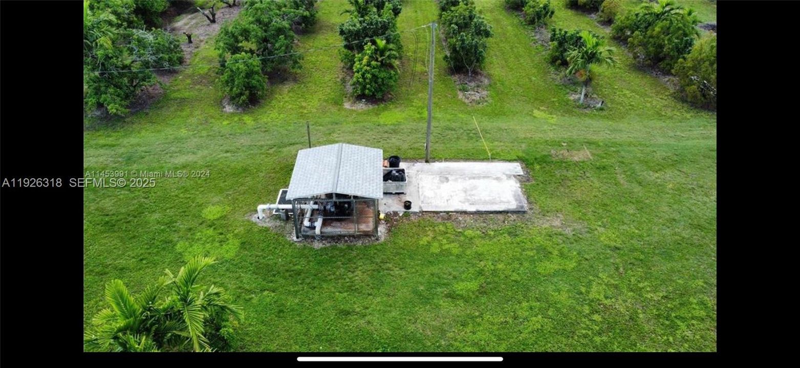 Water pump with Perkins engine