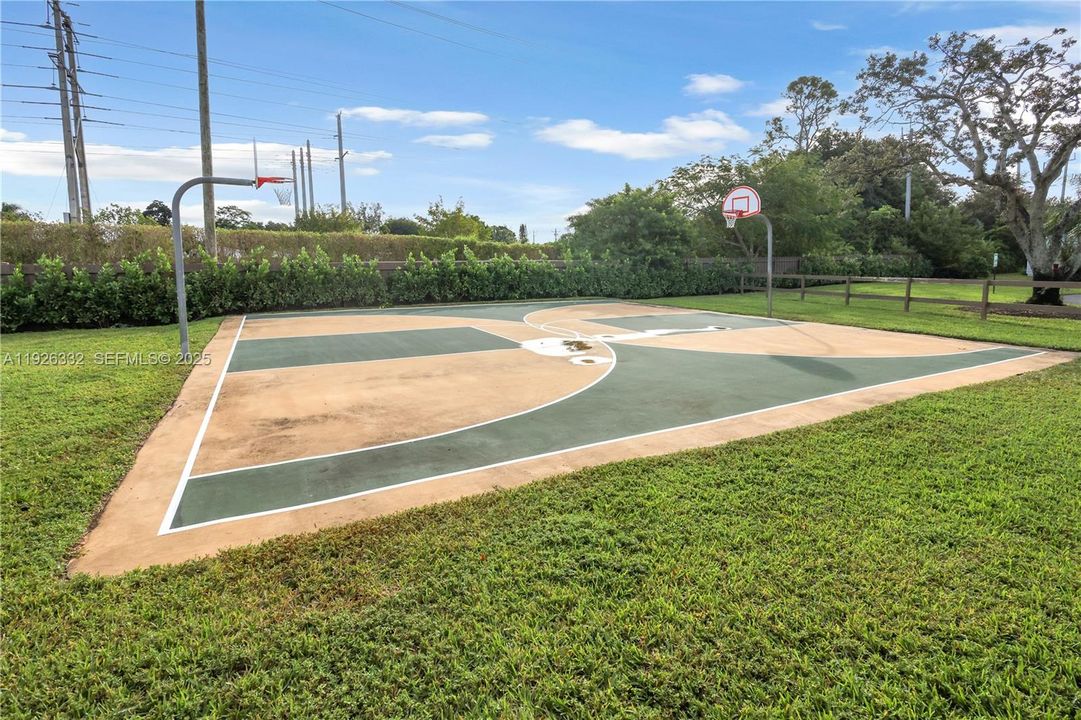 Basketball court