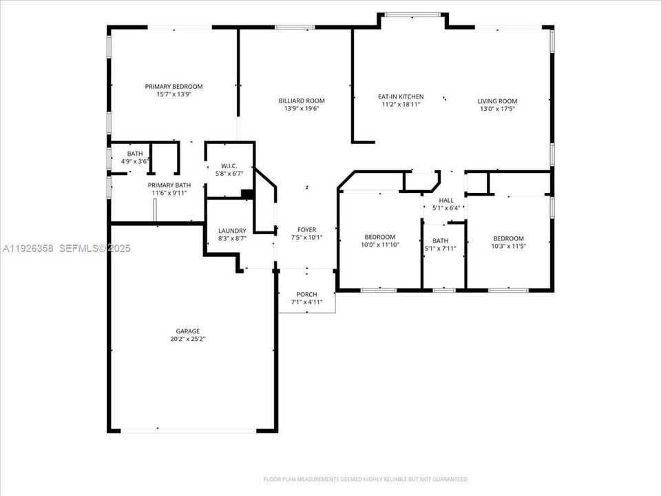 For Sale: $599,000 (3 beds, 2 baths, 1693 Square Feet)