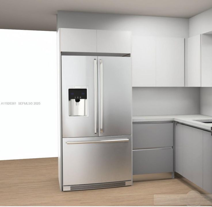 Design of new kitchen to be installed