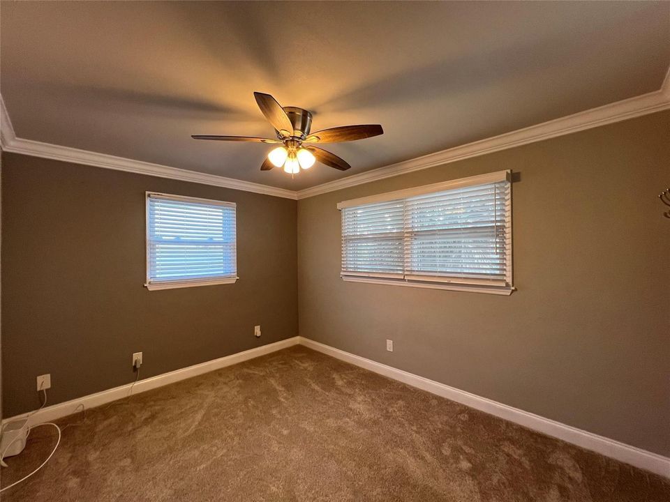 Bedroom without carpet