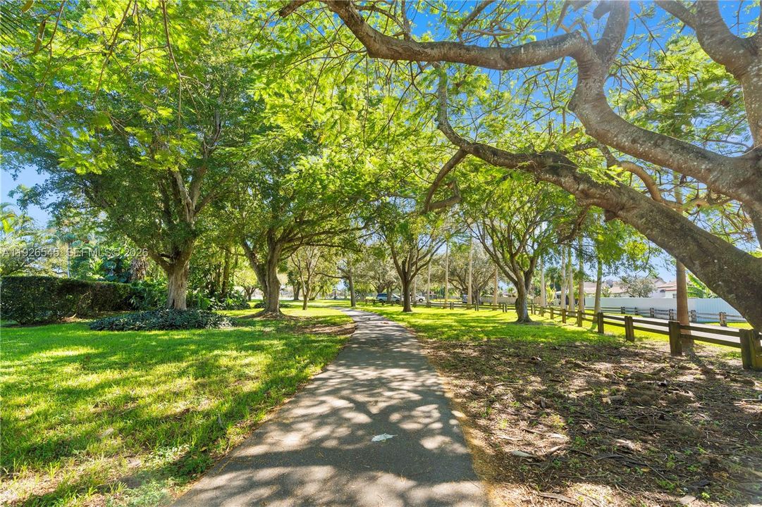 Steps from the community enjoy walkable access to one of the most beautiful parks in Homestead.