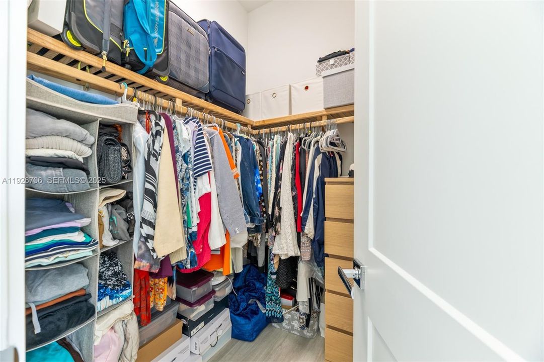 walk-in closet #1