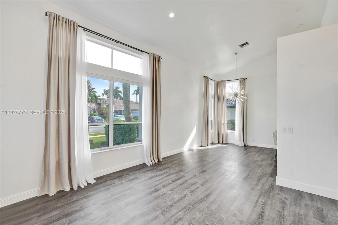 Living Room & Dining