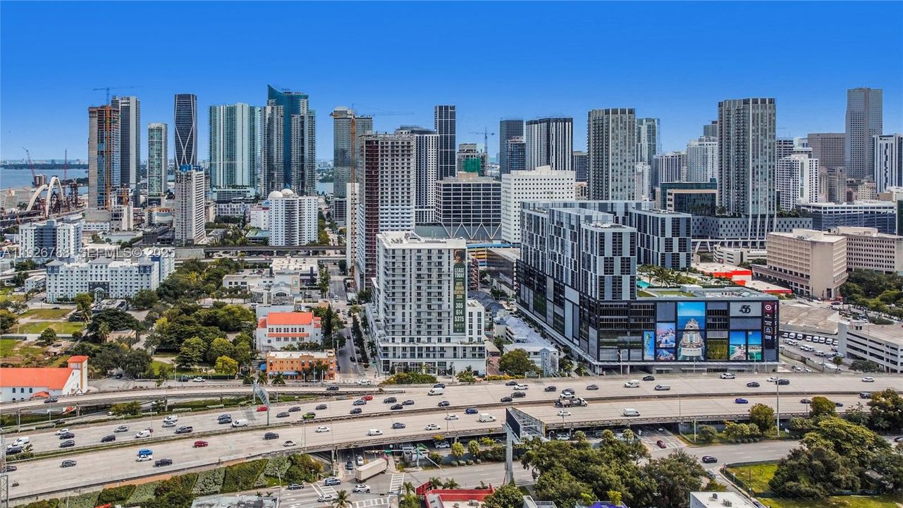 Near all the luxury developments