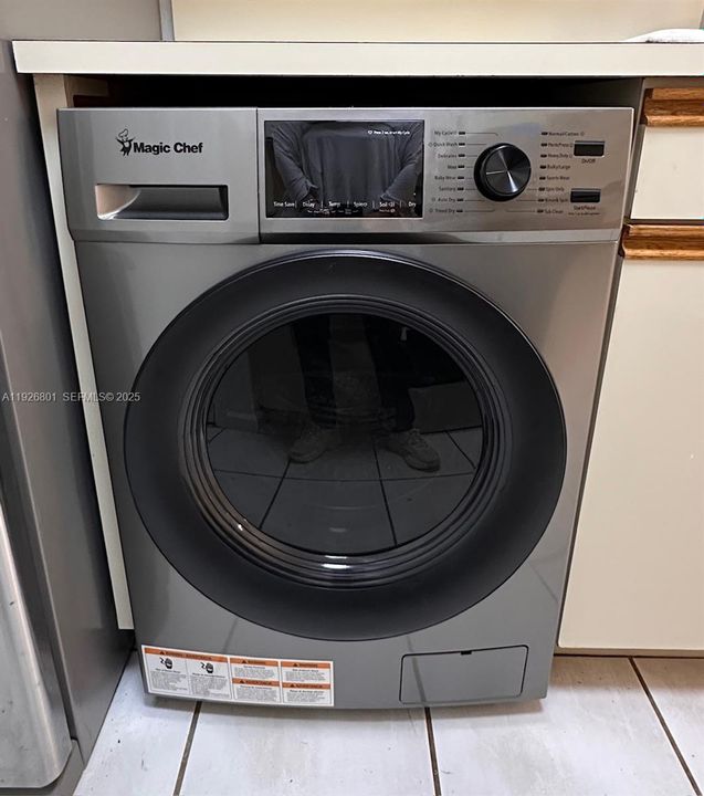 All in one washer dryer