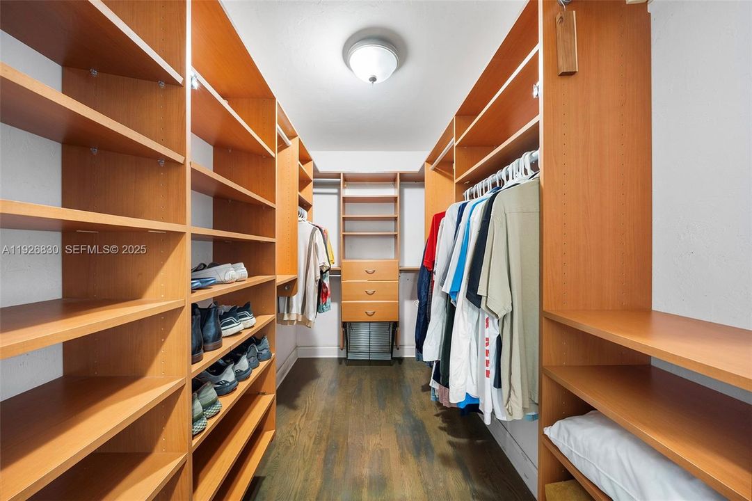 Primary Bedroom Walk-In Closet