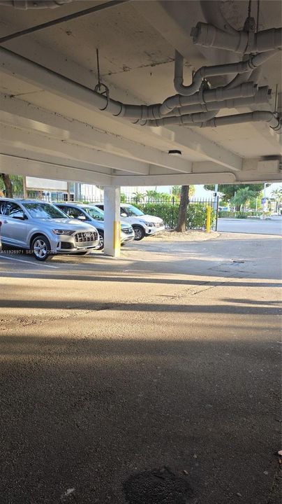 Assign parking under roof.