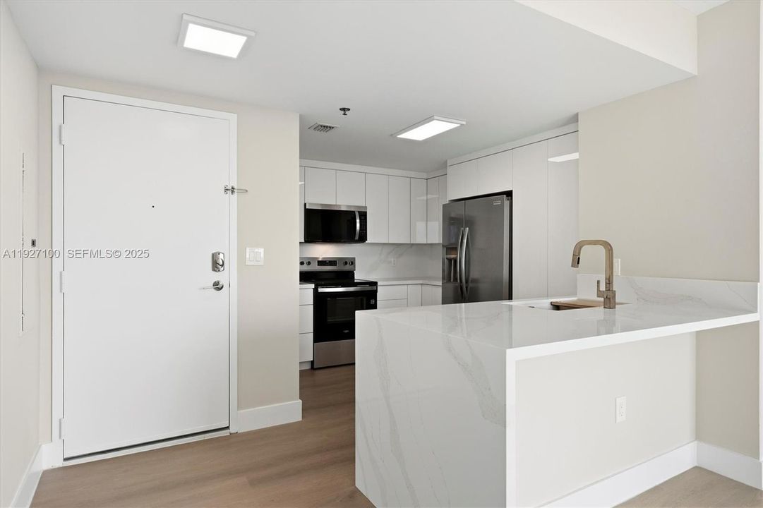 A kitchen made for conversation