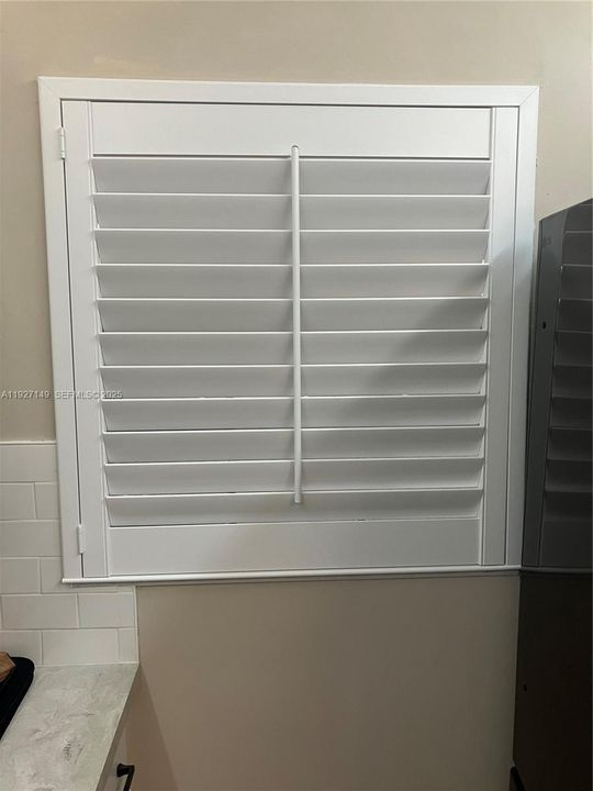 Kitchen Window Shutter