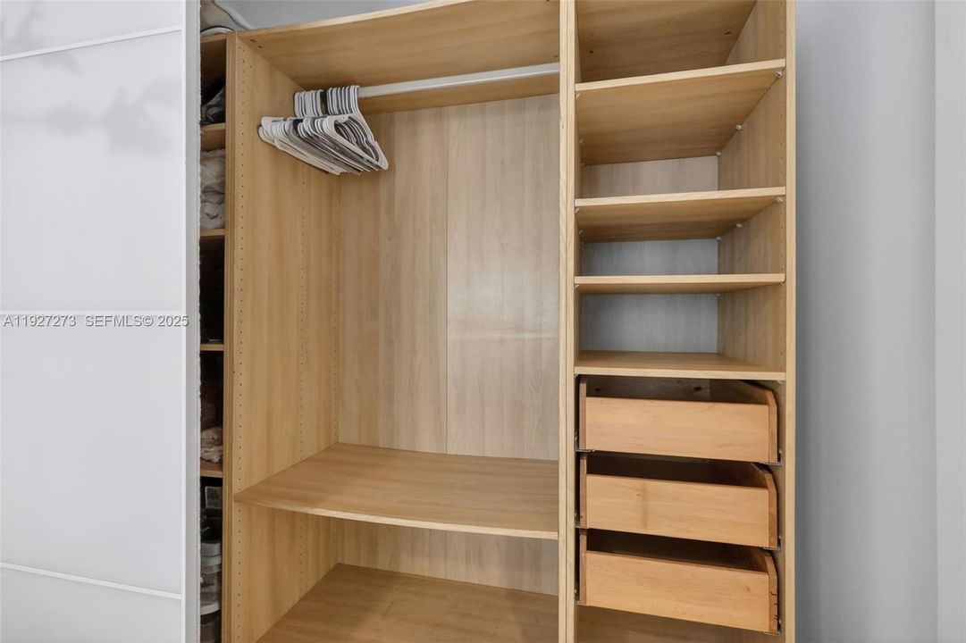 Closet Built-In Shelving!