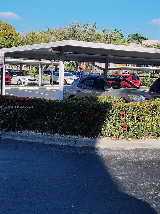 YOUR OWN COVERED PARKING SPACE