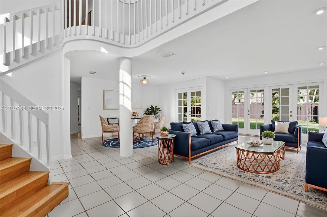 Virtual staging has been used in this photo to demonstrate potential furniture arrangement and scale. Actual condition and layout remain unchanged.