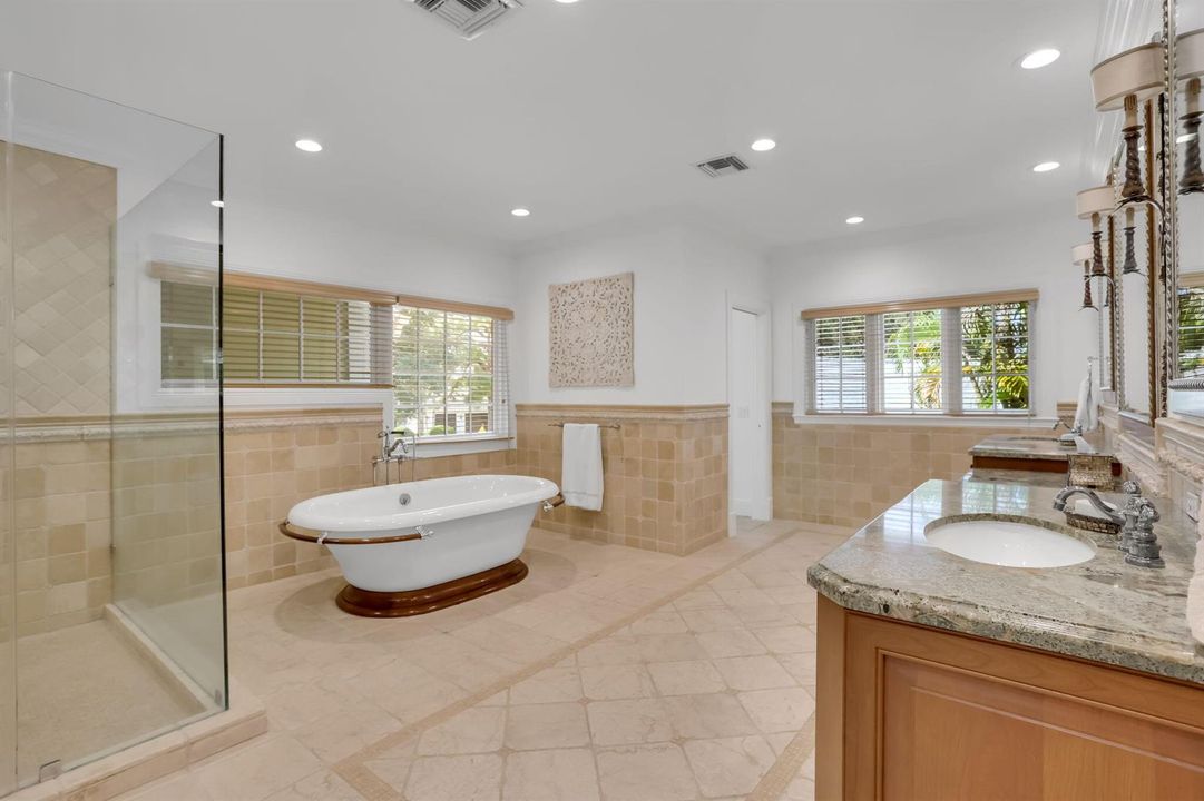 Primary suite bathroom