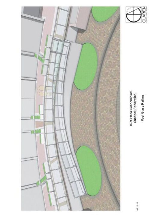 Inlet Plaza Post Railing Rendering pg. 4