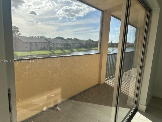 bedroom balcony view