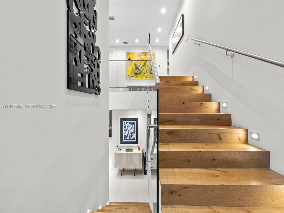 Illuminated Staircase