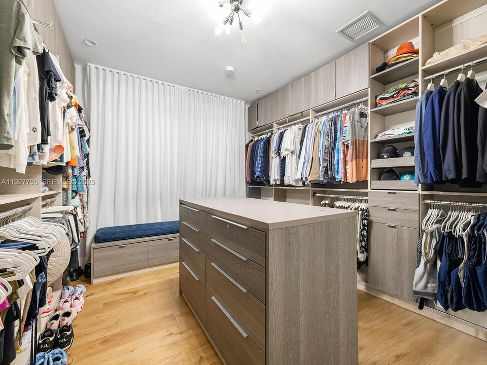 Custom Walk-In Closet (Primary)
