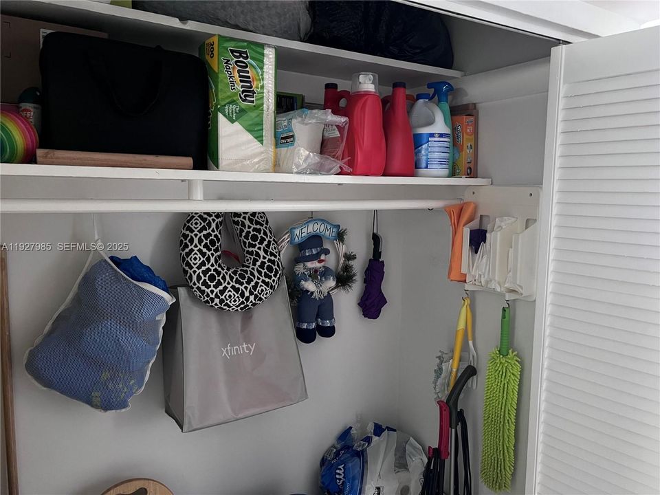 ample closet space