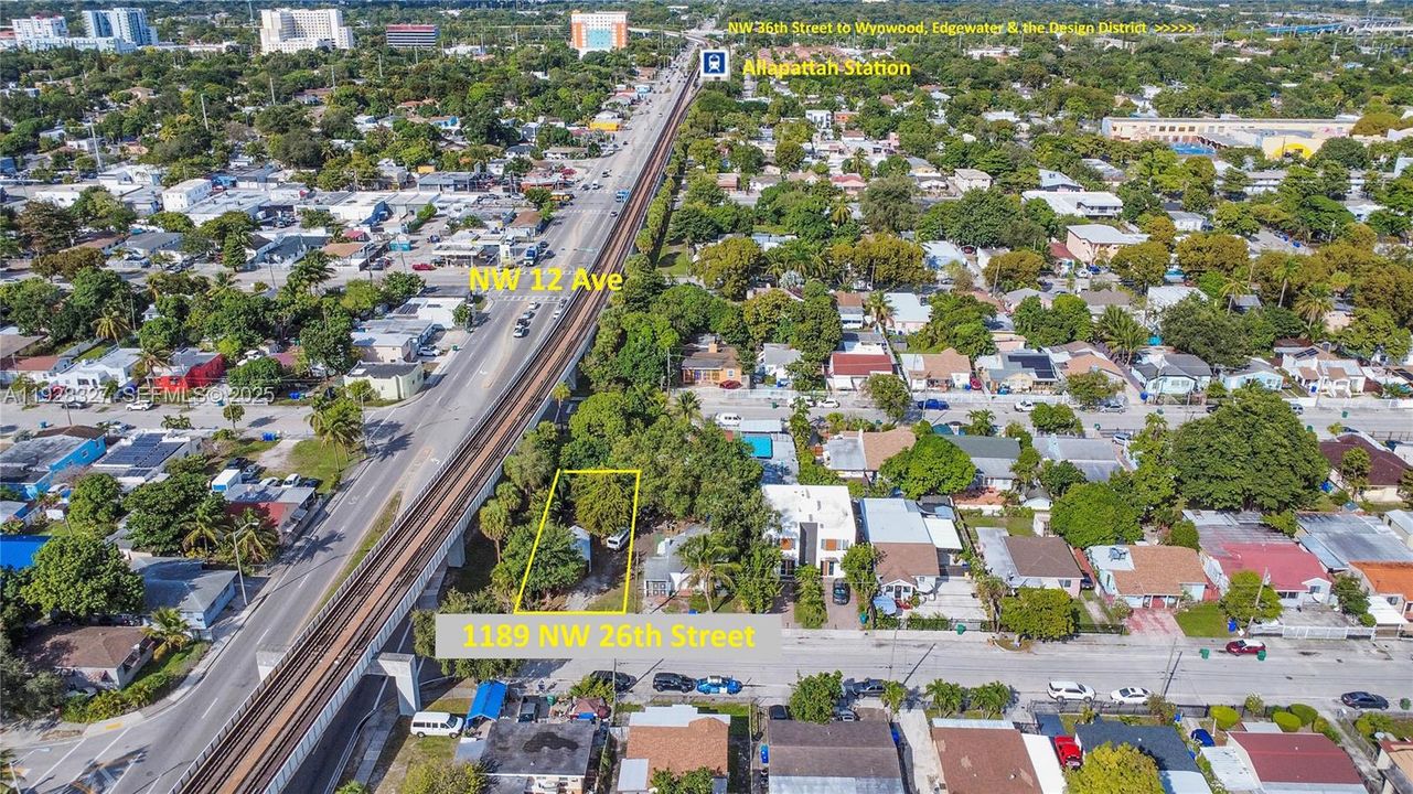 Access the Design District, Wynwood, Edgewater, or the Hospital District vis 36th, 29th or 20th Streets & NW 12th Ave, respectively