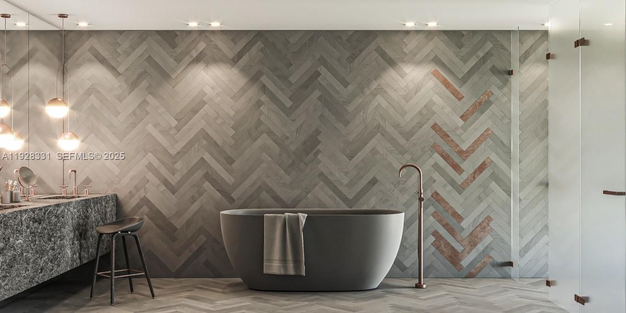 Primary Bathroom - Render