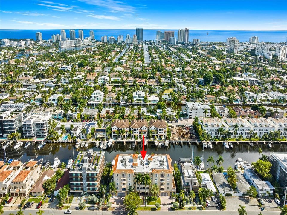 1 mile to the beach and Las Olas Blvd.