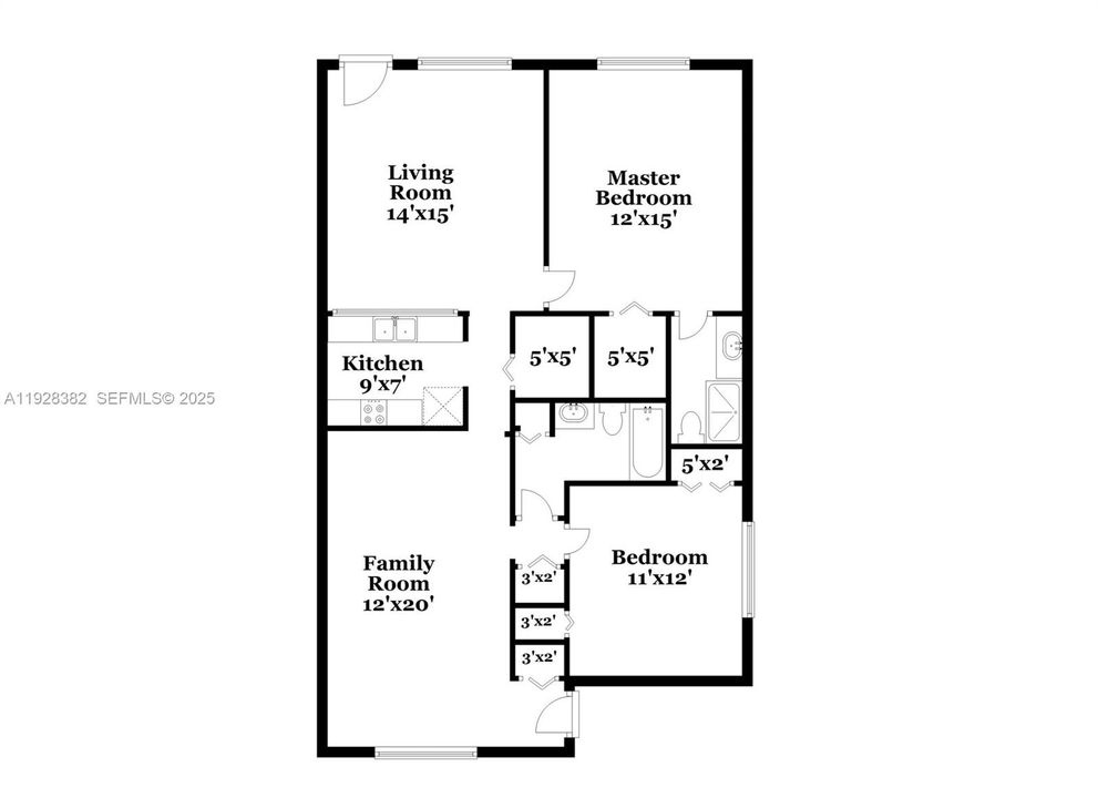В аренду: $2,410 (2 спален, 2 ванн, 1205 Квадратных фут)