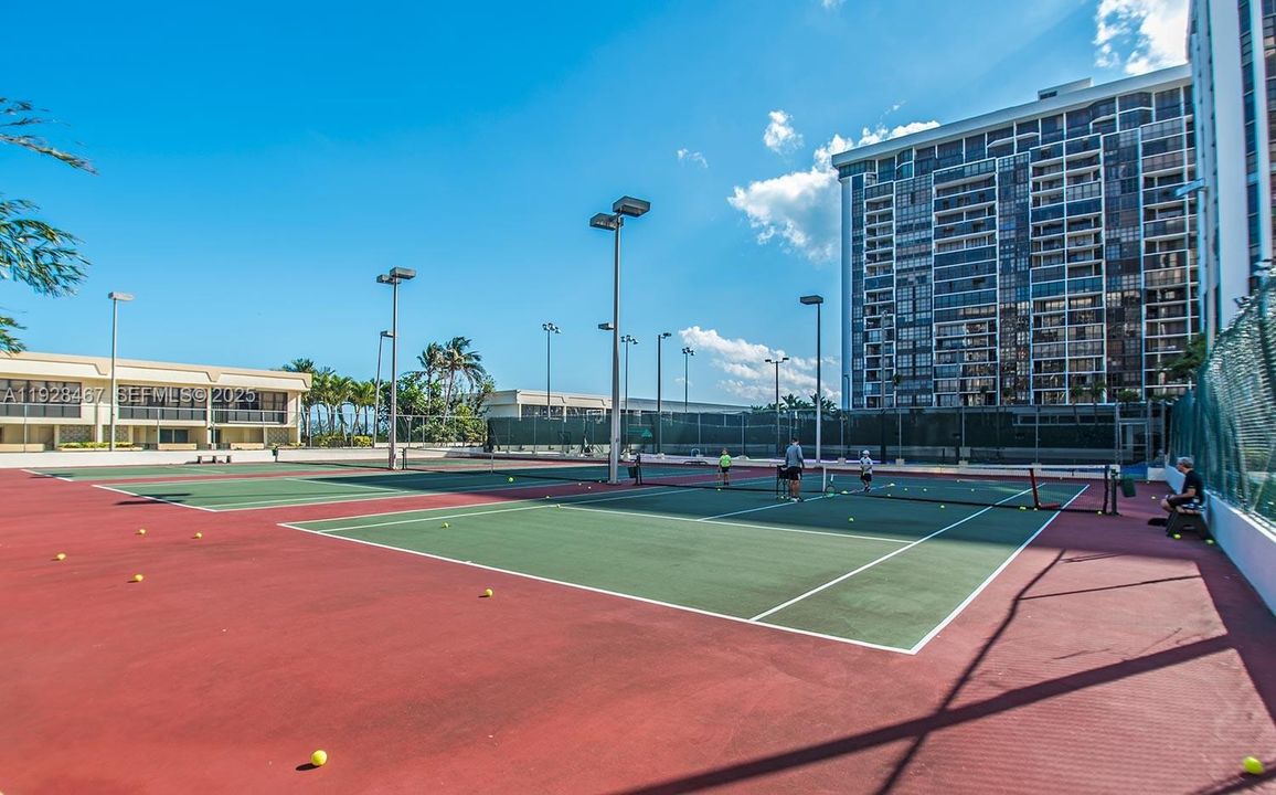 Tennis courts