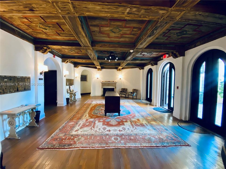 Foyer of the building