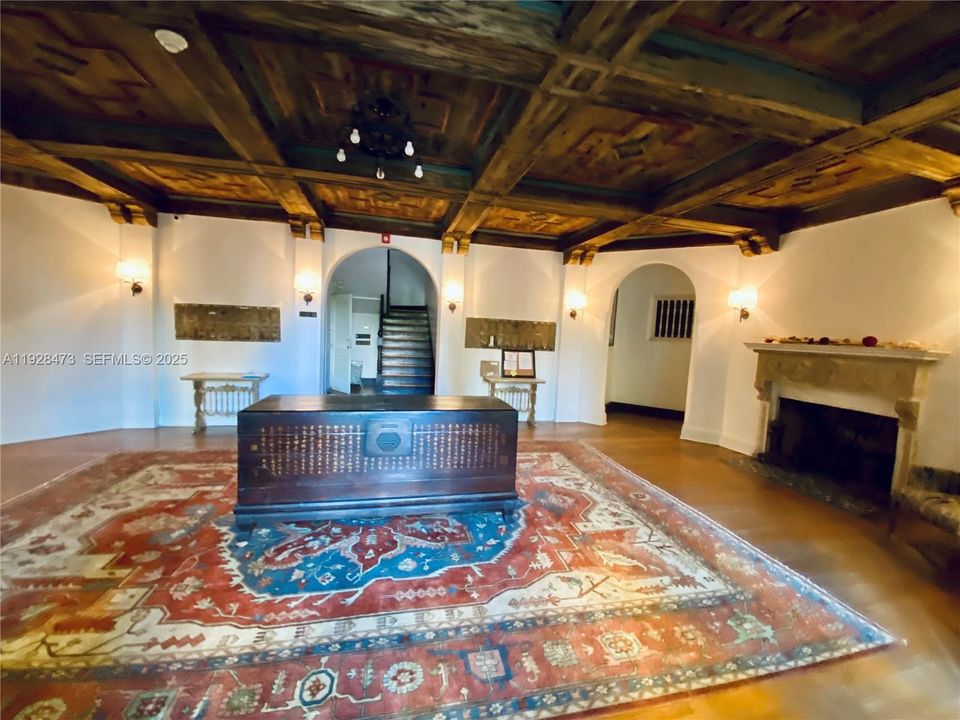 Foyer of the building